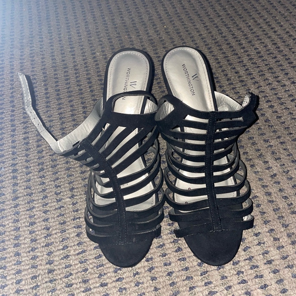 Worthington black heels